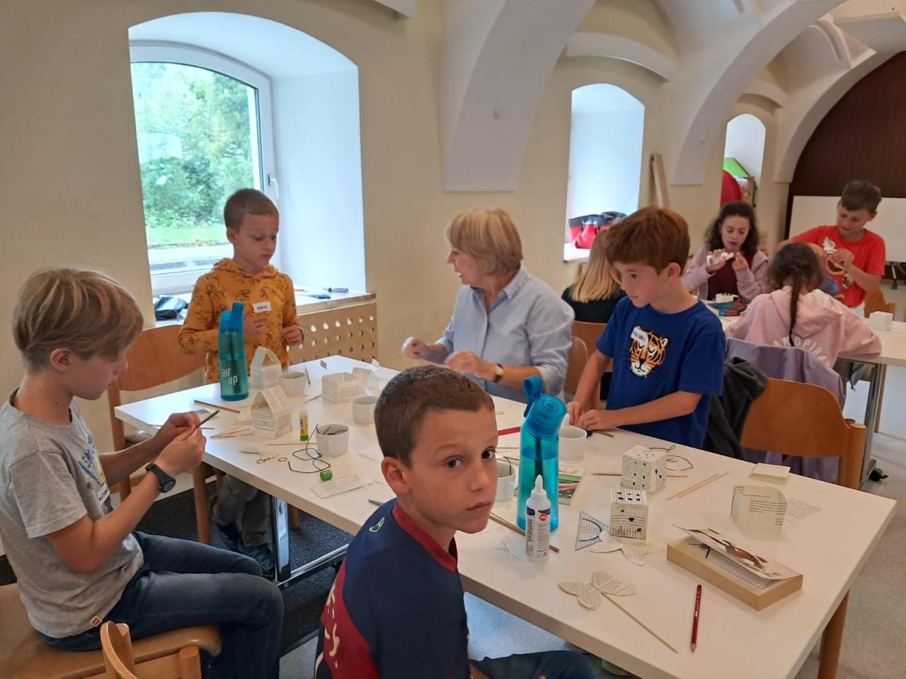 Sommerleseveranstaltung, Alte Bücher werden zu neuen Schätzen, Pfarrbücherei Vöcklabruck, Bibliothek Pfarre