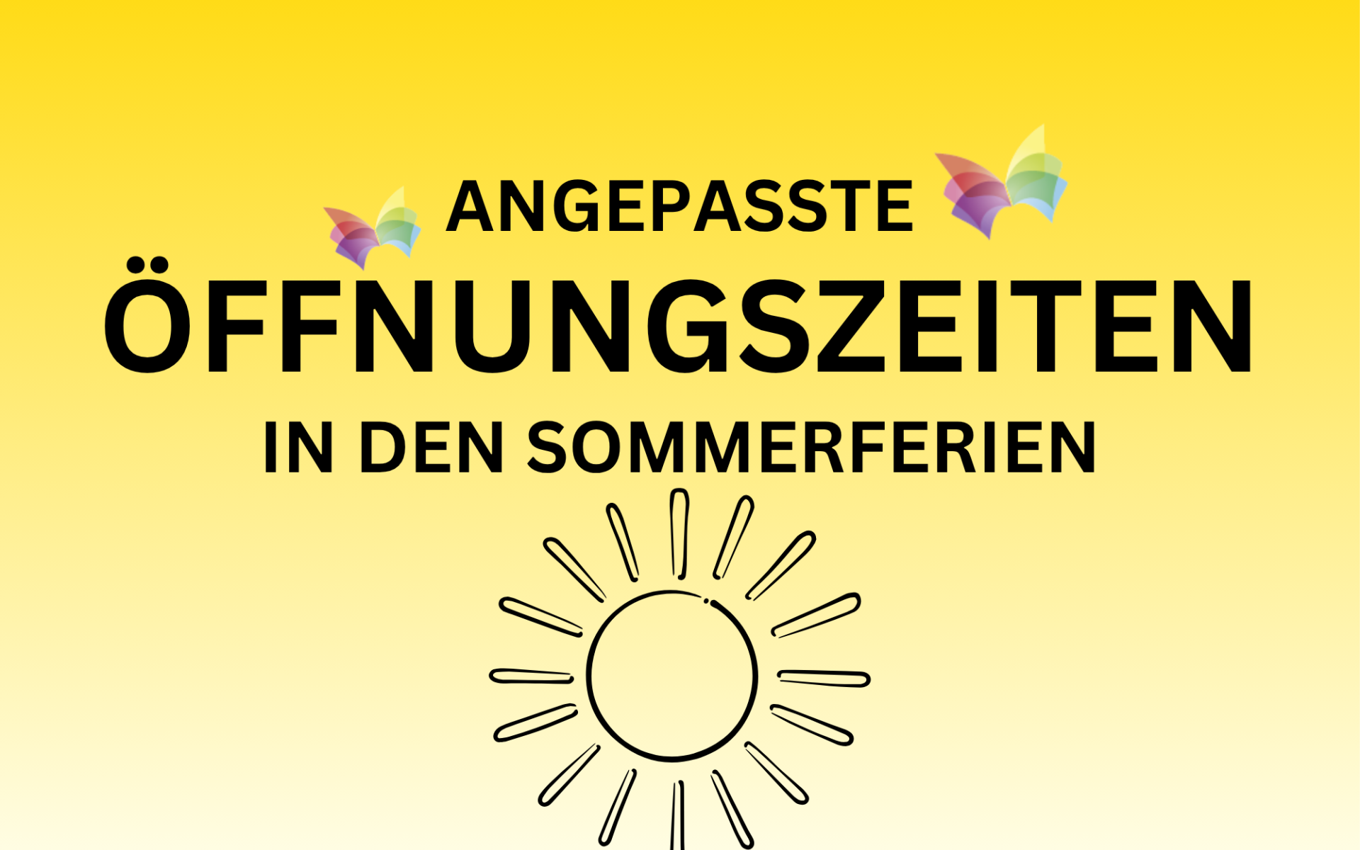 Angepasste Öffnungszeiten in den Sommerferien in der Pfarrbücherei Vöcklabruck, Freitags geschlossen