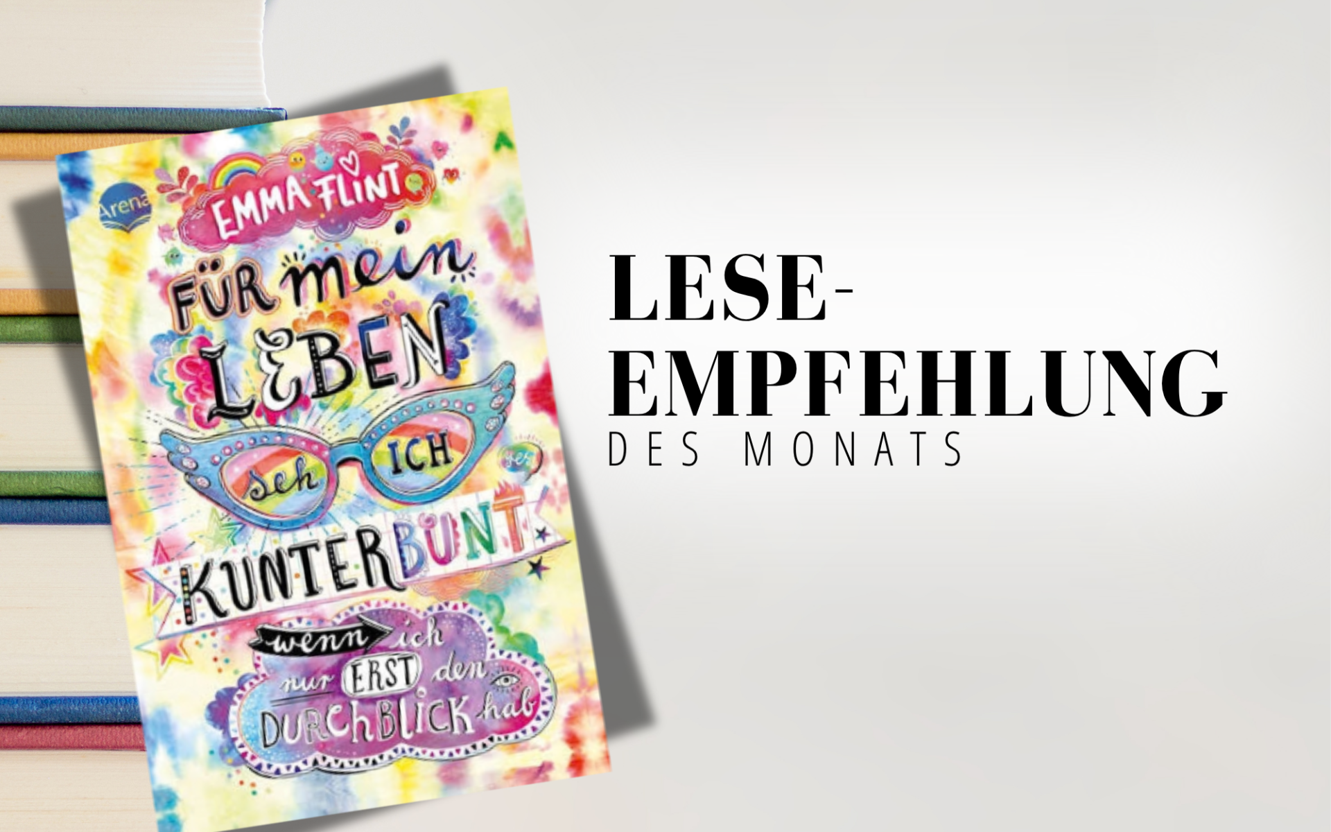 Leseempfehlung des Monats, Mein Leben ist kunderbunt, Pfarrbücherei Vöcklabruck